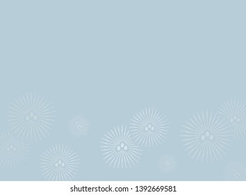 Japanese traditional  pine tree pattern vector background 