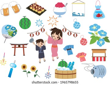 縁日 イラスト のベクター画像素材 画像 ベクターアート Shutterstock