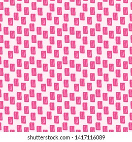 Japanese traditional surface vector design with rectangles. Abstract hand drawn seamless pattern. For fabric prints, textile, wrapping paper.