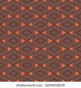 Patrón inconsútil del Vector del diamante del triángulo japonés