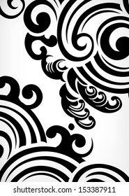 Japanese tribal pattern