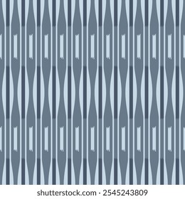 Japanese Tribal Stripe Vector Seamless Pattern