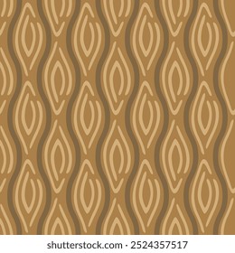 Japanese Tribal Wavy Zigzag Line Vector Seamless Pattern