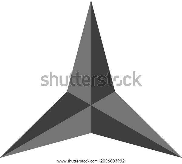 Japanese Version Caltrop Stock Vector (Royalty Free) 2056803992 ...