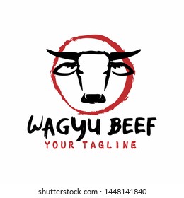 Japanese Wagyu Beef Logo Design Concept