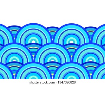 Japanese wave pattern