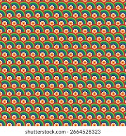 Padrão de ondas japonês, design japonês tradicional,
