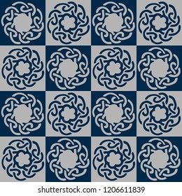 Japanese Weaving Circle Pattern