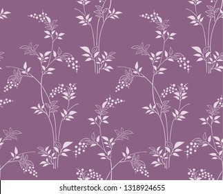 Japanese Wild Fruit Bunch Pattern