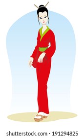 Japanese woman 