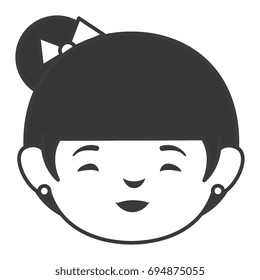 japanese woman avatar character