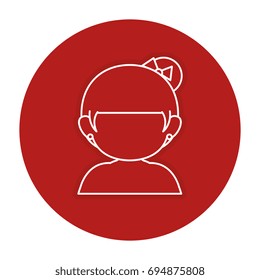 japanese woman avatar character