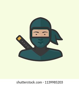 Japanese woman ninja