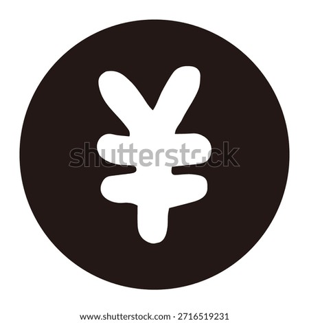 Japanese Yen Vector Illustration – JPY Currency and Finance