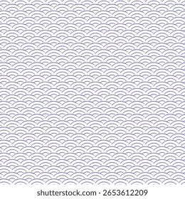 Japonês Zen padrões sem emenda, fundos geométricos, branco e azul, papel digital bonito para o design moderno