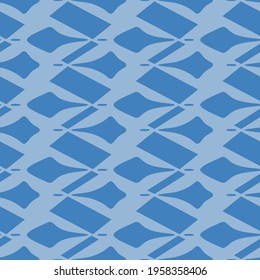 Japanese Zigzag Art Vector Seamless Pattern