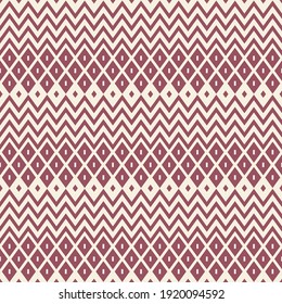 Patrón sin inconvenientes del vector de diamantes Zigzag japonés