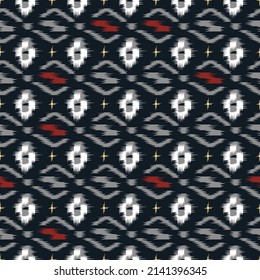 Japanese Zigzag Diamond Vector Seamless Pattern