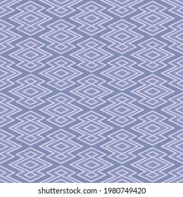 Japanese Zigzag Motif Vector Seamless Pattern