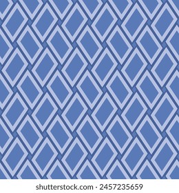 Japanese Zigzag Weave Vector Seamless Pattern