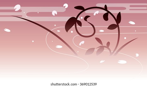 Japanese-style background