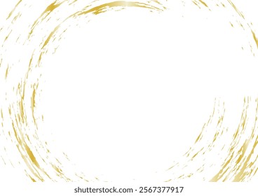 Japanese-style background material with illustrations of circles