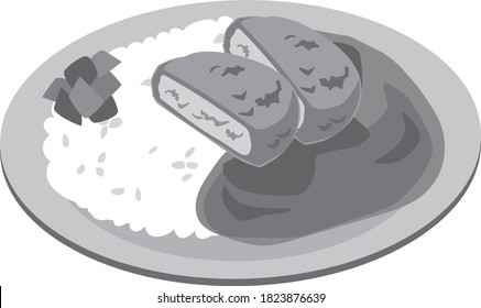 カレー 食べる 人 のイラスト素材 画像 ベクター画像 Shutterstock