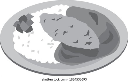 カレー 食べる 人 のイラスト素材 画像 ベクター画像 Shutterstock