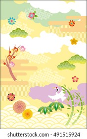 Japan's beautiful and auspicious illustrations