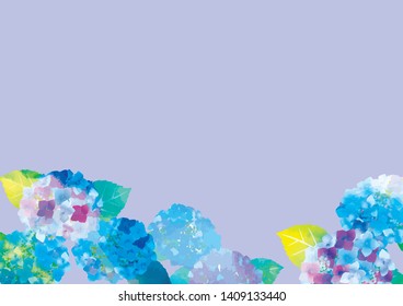 Japan's refreshing watercolor-like hydrangea landscape