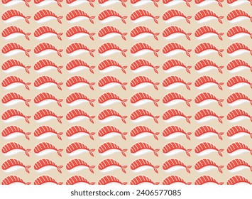 japonese food, Sushi pattern for design or background