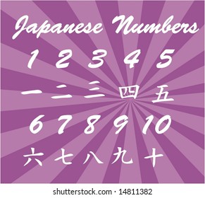jappanese numbers