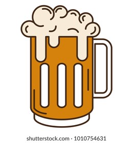 jar beer fresh icon