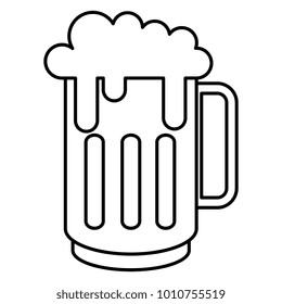 jar beer fresh icon