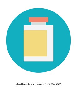Jar Colored Vector Illustration