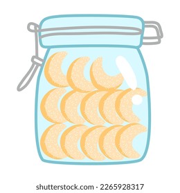 
jar of cookies snack eid mubarak