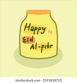 a jar design art vector