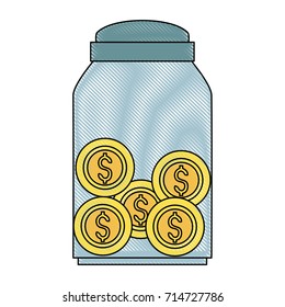 Change Jar Money Stock Vectors, Images & Vector Art | Shutterstock