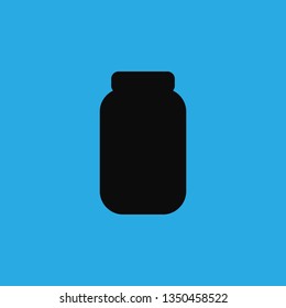 jar of drugs icon vector