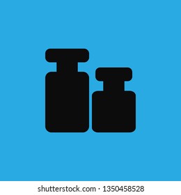 jar of drugs icon vector