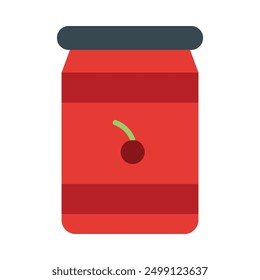 Jar Flat Icon Design For Personal nad Commercial Use