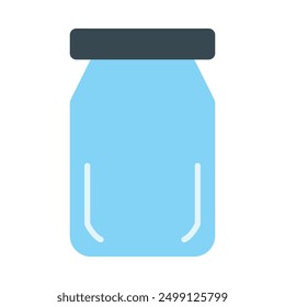 Jar Flat Icon Design For Personal nad Commercial Use