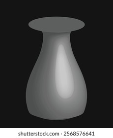 jar and flower vase for design