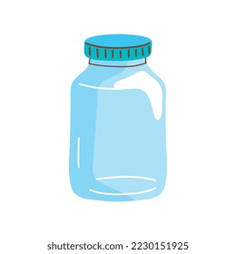 jar glass container isolated icon