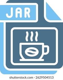 JAR Glyph Two Colour Icon