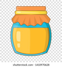 Jar of honey icon. Cartoon illustration of jar of honey vector icon for web design