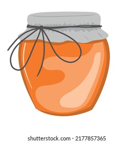 tarro de miel o mermelada