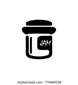 Jar icon. Breakfast Icon. Premium quality graphic design. Signs, symbols collection, simple icon for websites, web design, mobile app on white background