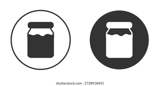 Diseños de Vector de Clipart de iconos de tarro para proyectos gráficos