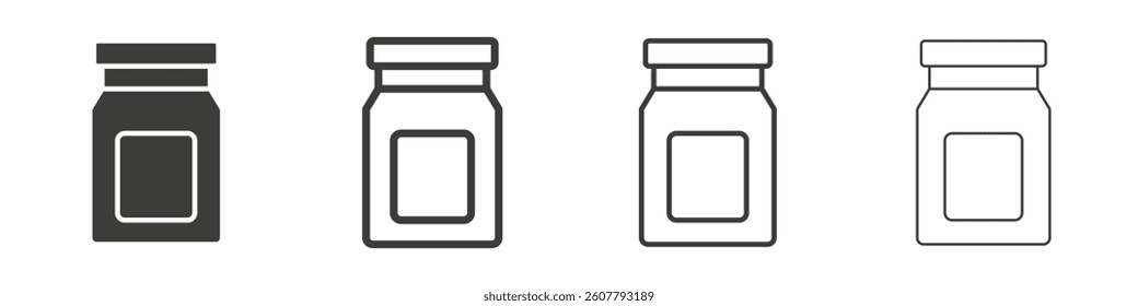 Jar icon collection for website designs